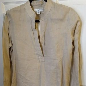 Linen Banana Republic top